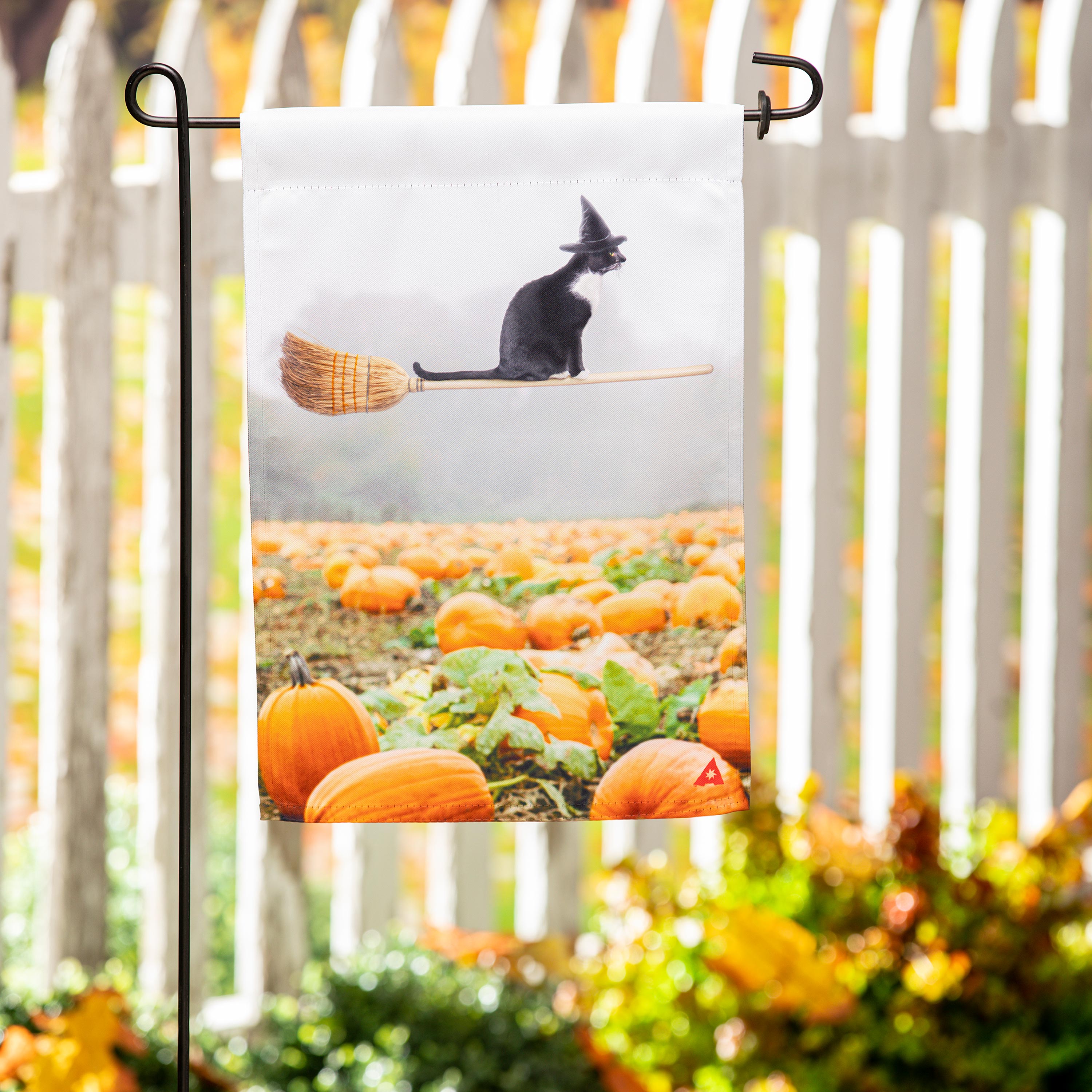 Flying Cat Suede Garden Flag | Plow & Hearth