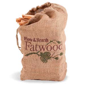 Fatwood Fire-Starter, 12 lb. Bag