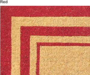 24”x 39”Personalized Coir Mat - RED