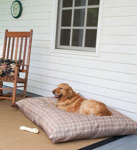 Large Weatherproof Dog Bed - BLUE