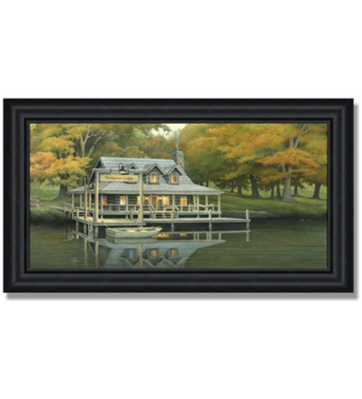 Original 'Lake House' Personalized Print