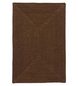 Bear Creek Rectangular Braided Wool Blend Rug, 8' x 11'