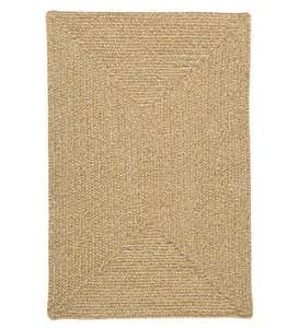 Bear Creek Rectangular Braided Wool Blend Rug, 8' x 11'