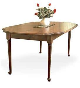Solid Pine Oval Dining Table, 7'L - Bayleaf
