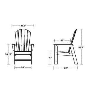 POLYWOOD Adirondack Chair