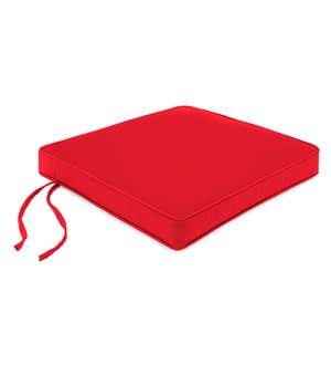 Sunbrella Chair Cushions with Ties