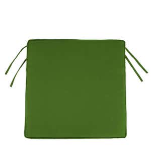 Deluxe Sunbrella Square Cushion with ties 18½" x 17½" x 3"
