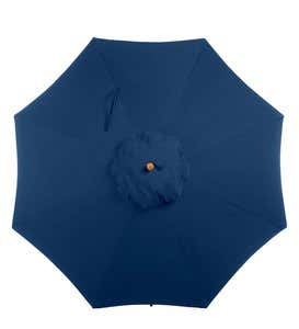 9' Auto-Tilt Sunbrella® Umbrella with Crank Arm - Navy