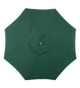 11' Deluxe Sunbrella™ Market Umbrella - Forest Green