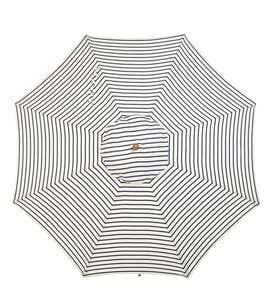 11' Deluxe Sunbrella™ Market Umbrella - Navy Stripe
