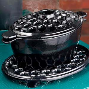 Cast Iron Lattice Steamers And Trivets