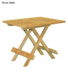 Large Picnic Table