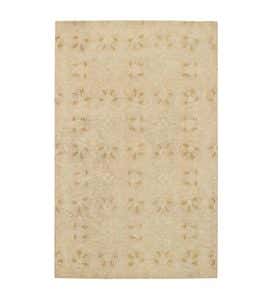 8' x 10' Charming Suzani Hand-Tufted Wool Area Rug - Red Multi