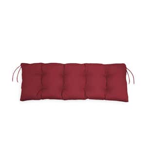 Polyester Classic Swing/Bench Cushion, 47" x 16"x 3" - Leaves