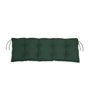 Polyester Classic Swing/Bench Cushion, 47" x 16"x 3" - Forest Green