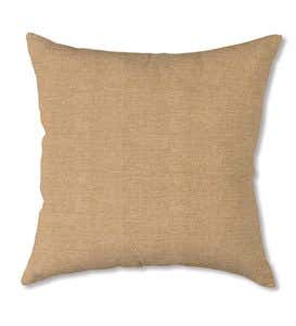 Polyester Classic Throw Pillow, 18” - Beige