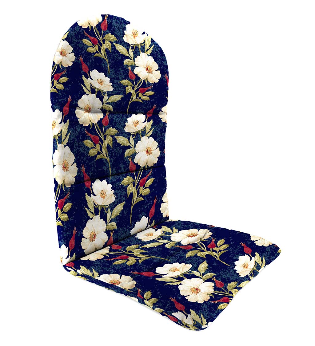 Polyester Classic Adirondack Cushion - Rose Garden