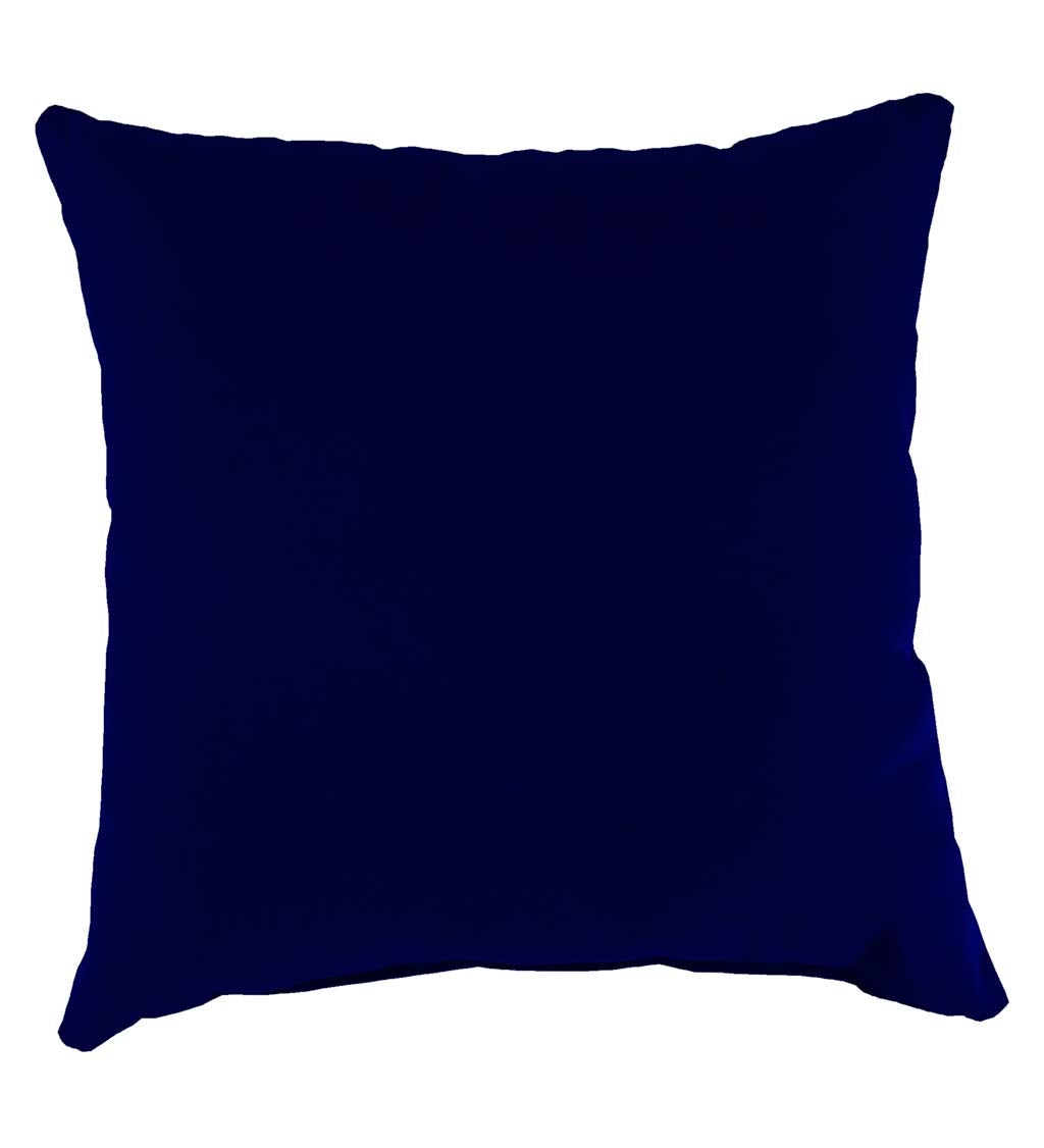 Special! Polyester Classic Throw Pillow, 15"sq. x 7" - Midnight Navy