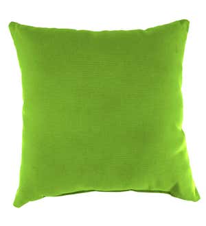 Special! Polyester Classic Throw Pillow, 15"sq. x 7" - Leaves
