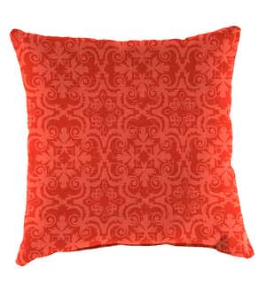 Special! Polyester Classic Throw Pillow, 15"sq. x 7" - Daisy