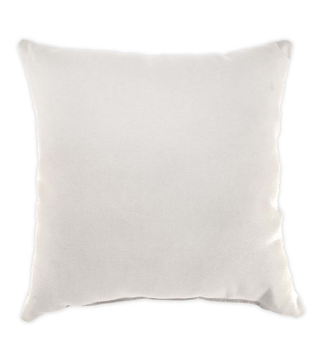 Special! Polyester Classic Throw Pillow, 15"sq. x 7" - Sand