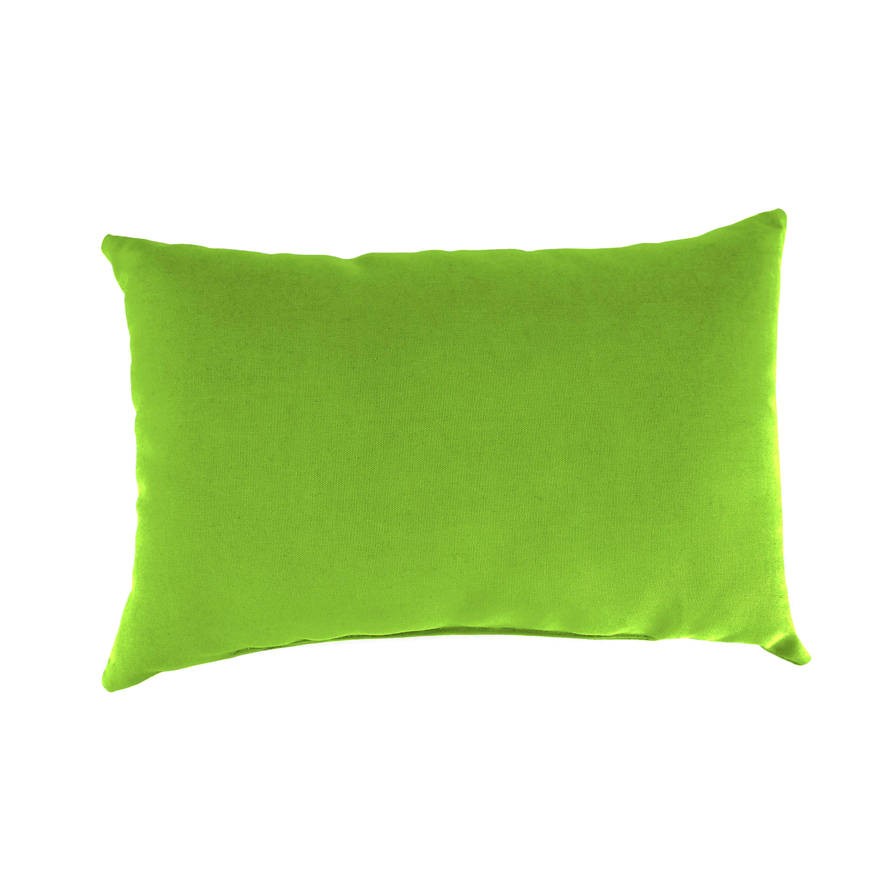 Special! Polyester Classic Lumbar Pillow, 19"x 12"x 5½" - Greenery