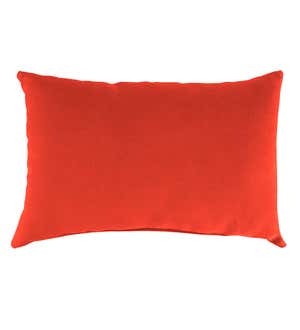 Special! Polyester Classic Lumbar Pillow, 19"x 12"x 5½" - Coral