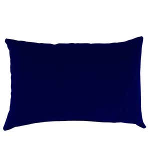 Classic Lumbar Pillow, 19" x 12" x 5½" - Midnight Navy