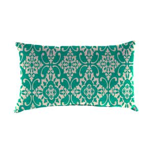 Special! Polyester Classic Lumbar Pillow, 19"x 12"x 5½" - Greenery