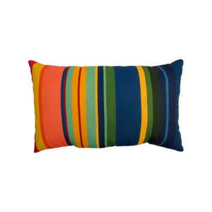 Polyester Classic Throw Pillow, 15" sq. x 7" - Midnight Navy