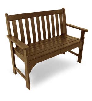 Made in America Poly-Wood™ Outdoor Vineyard Benches