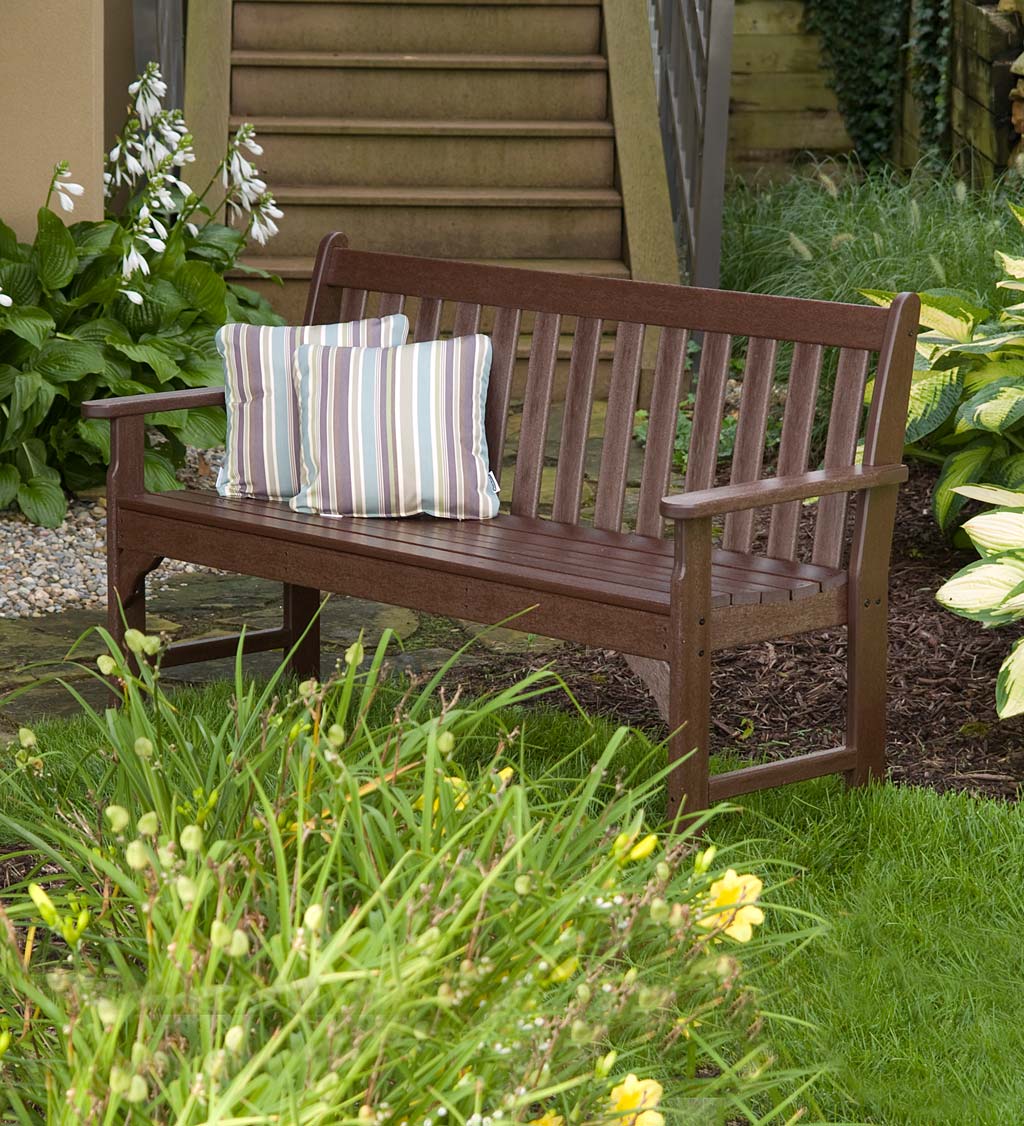 Made in America Poly-Wood™ Outdoor Vineyard Benches