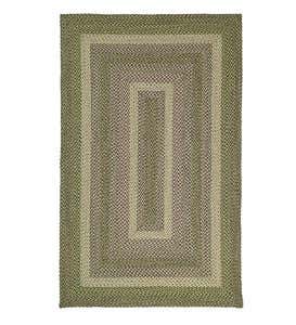 5'W x 8'L Rectangle Indoor/Outdoor Polypropylene Braided Rug - Multi