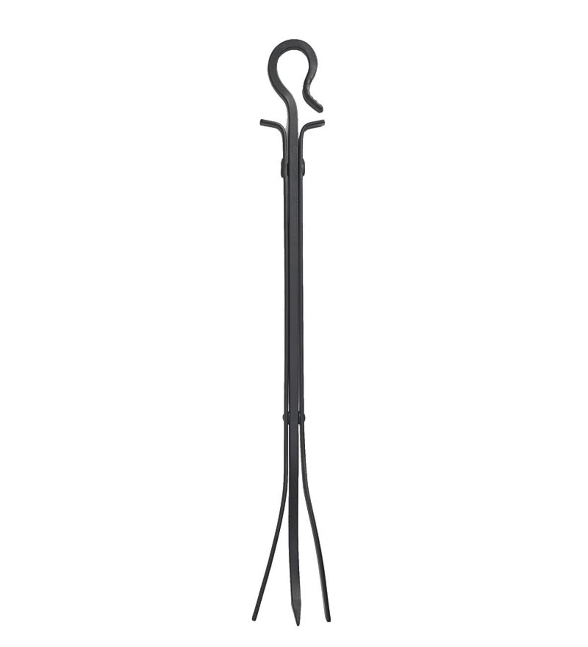 Hand-Forged Fireplace Tongs