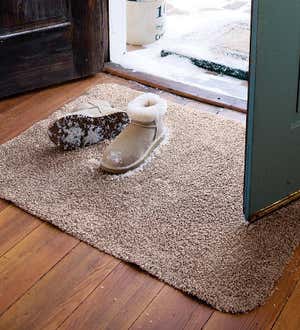 Microfiber Mud Rug With Non-Skid Backing, 29 x 58 Runner - 2 Day
