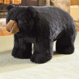 Black Bear Footstool