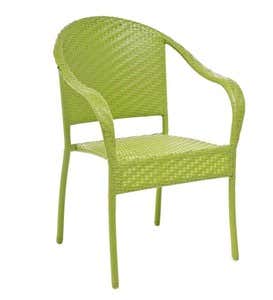Stackable Outdoor Wicker Chair