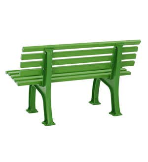 Small 2-Seater Weatherproof PVC Garden Bench