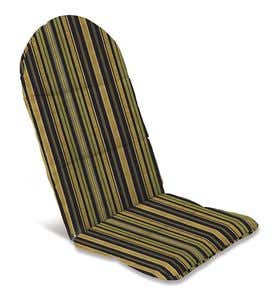 49”Outdoor Adirondack Cushion - Orange Stripe