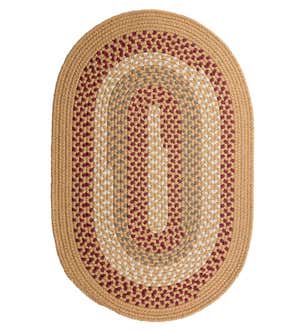 Country Classic Braided Polypropylene Rug, 2' x 3'