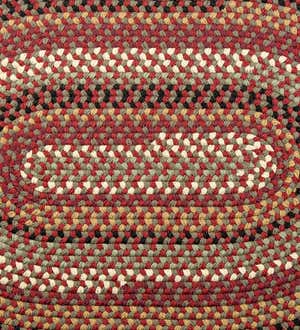 Indoor/Outdoor Braided Polypro Roanoke Rug, Made In USA