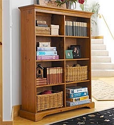 Tall Double Bookcase