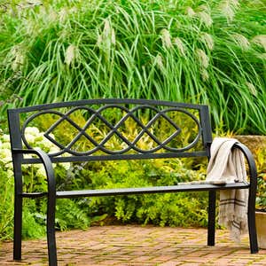 Celtic Knot Garden Bench