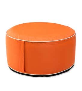 Inflatable Outdoor Ottoman - Red