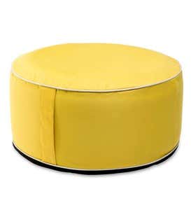 Inflatable Outdoor Ottoman - Red