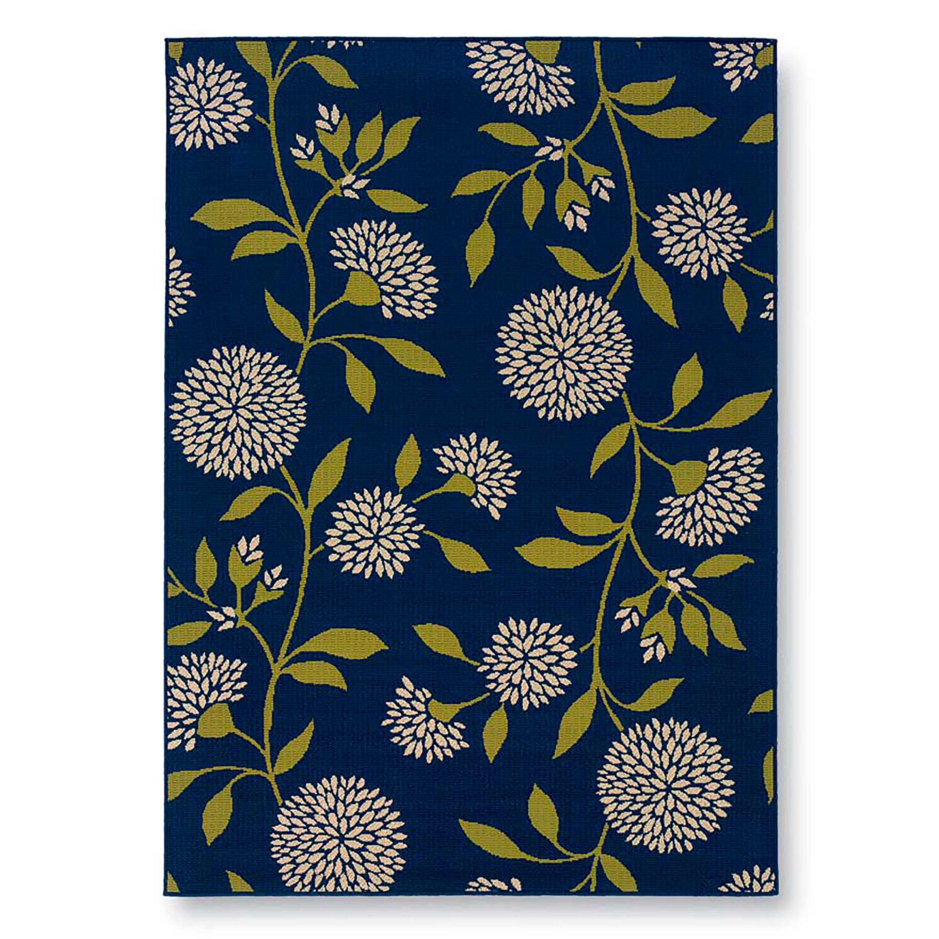 Floral Surry Runner, 2'3”x 7'6” - Blue