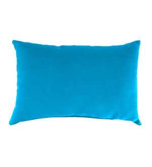 Sunbrella Lumbar Pillow, 19" x 12" x 5½"