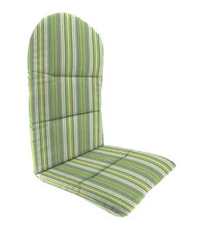 Sunbrella Classic Adirondack Cushion, 49" x 20½" x 2½"; hinged at 18" from bottom