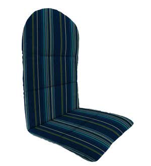 Sunbrella Classic Adirondack Cushion, 49" x 20½" x 2½"; hinged at 18" from bottom