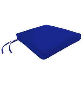 Polyester Deluxe Chair Cushion With Ties